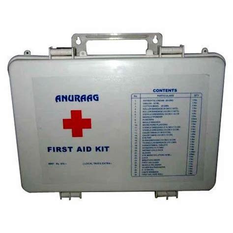 White Plastic FIRST AID KIT, Packaging Type: Box at Rs 450 in Kochi