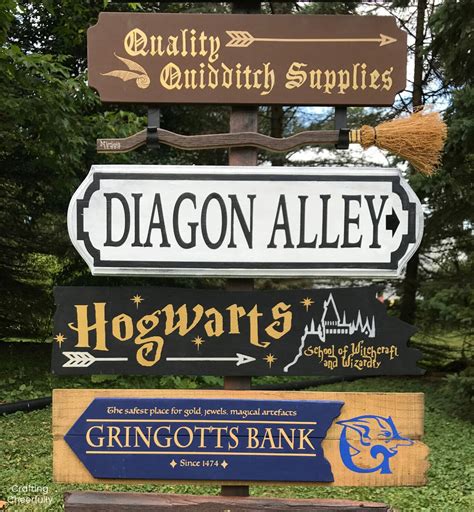 Diagon Alley Sign Printable Harry Potter - Infoupdate.org