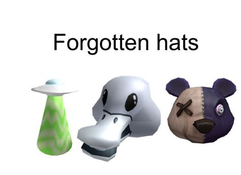 what are some forgotten roblox hats you'd find in the depths of the catalog? : r/roblox