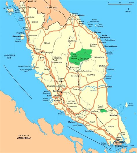 Highway Map | Singapura, Roteiros de viagem, Malásia