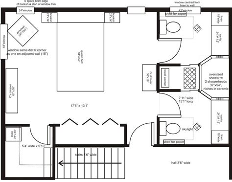 Master Bedroom And Bathroom Layout - TaylahNelson