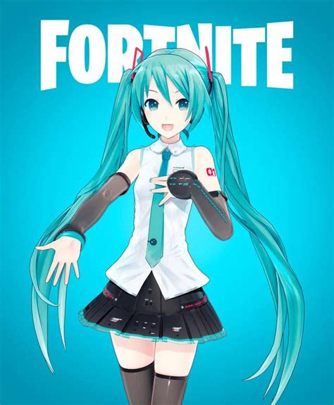 Hatsune miku Fortnite by endlessmonsters12837 on DeviantArt