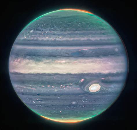 The James Webb Telescope Captures Jupiter’s Rings and Brilliant Aurora in Two Stunning ...