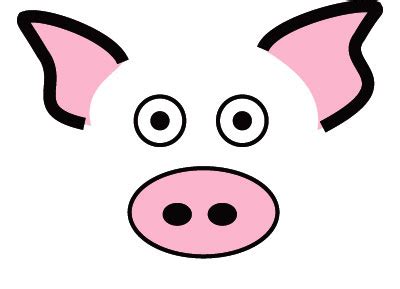 Cartoon Pig Faces - ClipArt Best