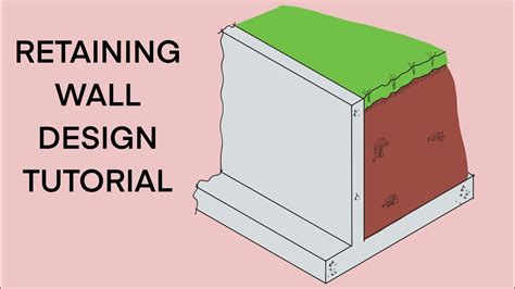 How to design a reinforced concrete retaining wall - Structural Engineering - YouTube