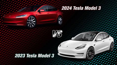 2024 vs 2023 Tesla Model 3 RWD: Comparison of Specs and Features | Zecar | Reviews | Comparison