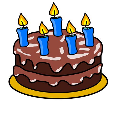 Free birthday cake clip art clipart images – Clipartix