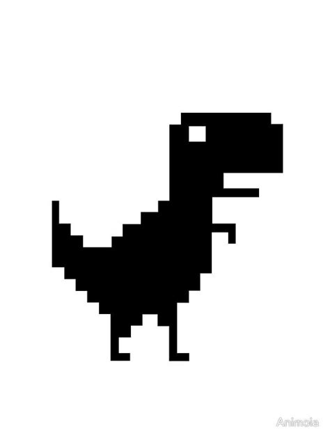 8-Bit Dinosaur by Animoia | Mini drawings, Cool art drawings, Pixel art