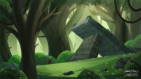 Jungle Ruins by RamonSalinasArt on DeviantArt