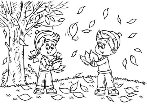 Fall Leaves Coloring Pages 2016