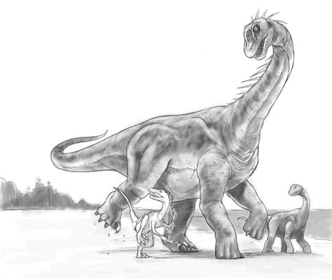 Dinosaur sketch art - cachequest