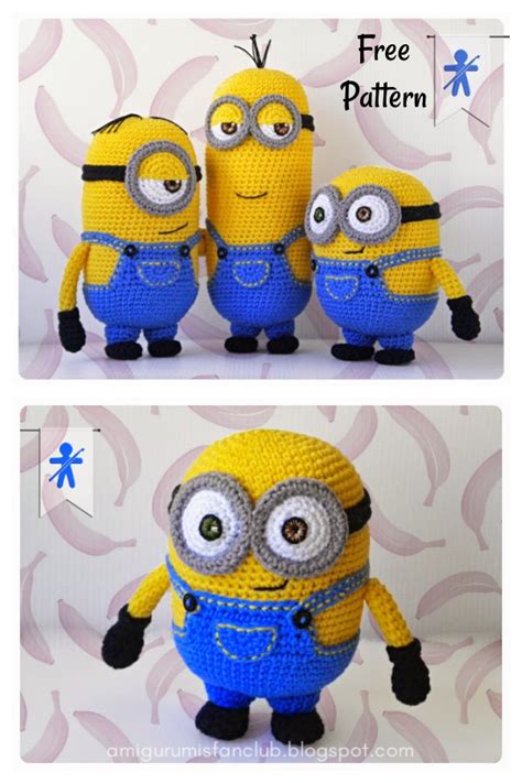 Minions Crochet Pattern Printable