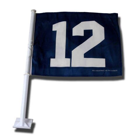 Seattle Seahawks 12th Man Car Flag | World of Windsocks