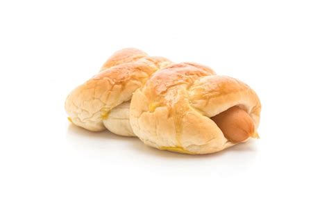 Premium Photo | Sausage roll bread