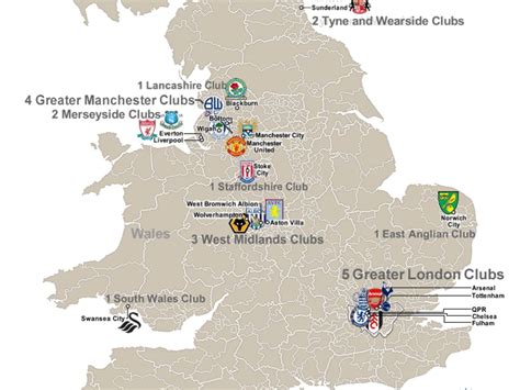 English Premier League Football Clubs Map 21/22 | ubicaciondepersonas.cdmx.gob.mx