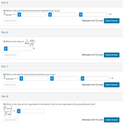 Solved (e) What is the gravitational force (vector) exerted | Chegg.com