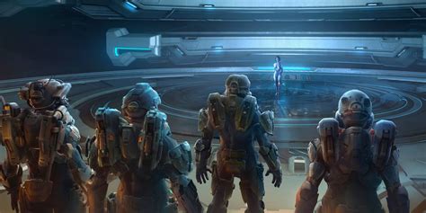 Halo 5: Guardians Concept Art by Sam Brown | Concept Art World