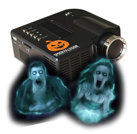 How to place digital projector for halloween | gail's blog