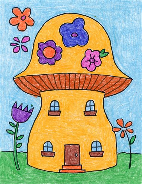 Simple House Design Drawing For Kids - img-Abdullah