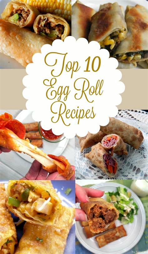 Recipes using egg roll wrappers · The Typical Mom