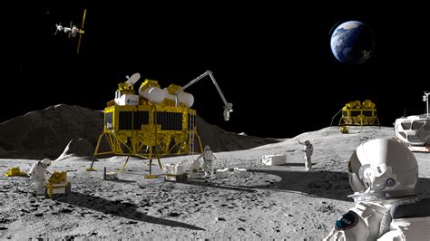 ESA - Moon surface scenario