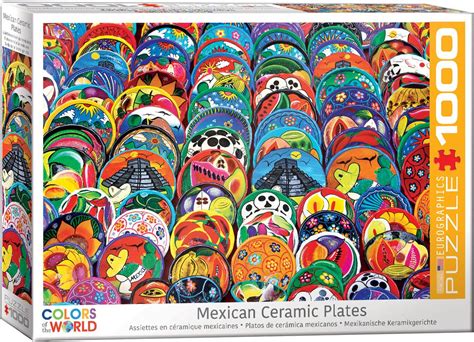 Colors of the World: Mexican Ceramic Plates by Eurographics | Mexican ceramics, Painting edges ...