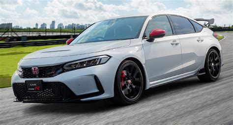 2023 Honda Civic Type R Gets Its First Official Accessories, Including A Carbon-Fiber Wing ...