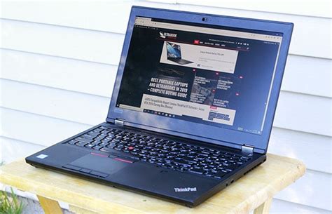 Lenovo ThinkPad P53 Review (Core i7-9850H, Quadro RTX 5000)