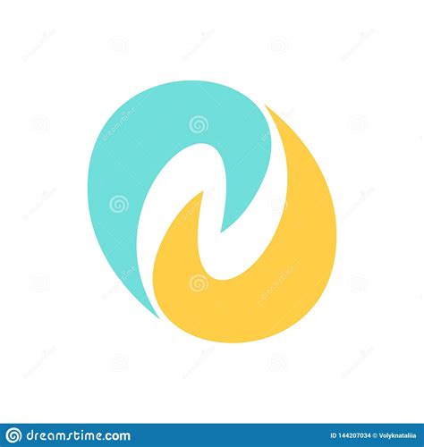 Colorful Abstract Logo Design Template Stock Vector - Illustration of isolated, concept: 144207034