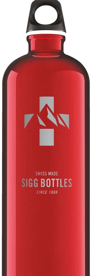 SIGG Water Bottle Mountain Red 1l buy online