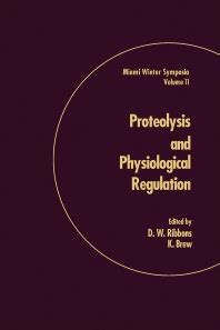 Proteolysis and Physiological Regulation - 1st Edition | Elsevier Shop