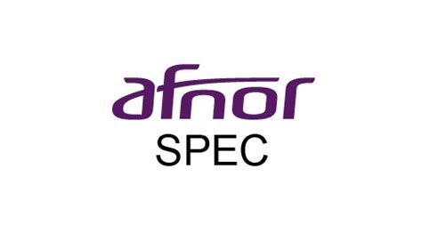 AFNOR Spec - AFNOR Normalisation