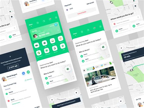 Grab App Exploration #1 by Samad Sam on Dribbble