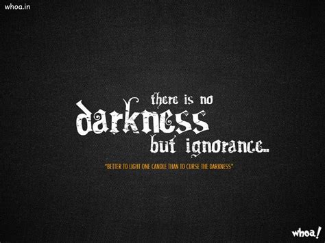 Darkness Quotes In With Dark Background