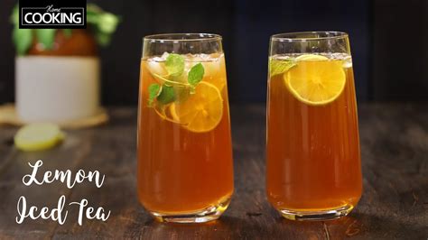 Iced Lemon Tea | Ice Tea l lemon tea l Summer Drinks | How to make Iced Tea | Homemade Ice Tea ...