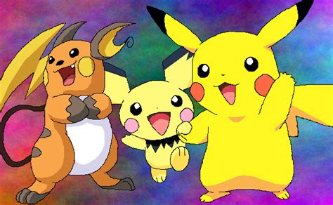 Evolution Pikachu by TikaFauxx on DeviantArt