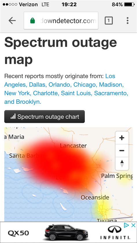 Spectrum outage map : r/LosAngeles