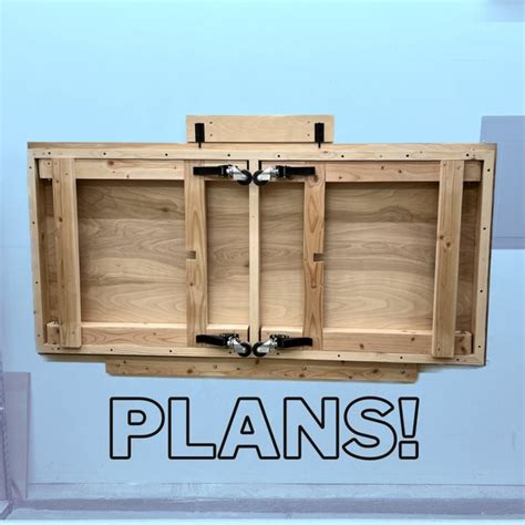 Folding Workbench Plans - Etsy