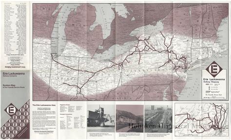 Erie Lackawanna Railroad Map | Living Room Design 2020