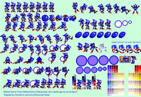 Classic Metal Sonic Sprites