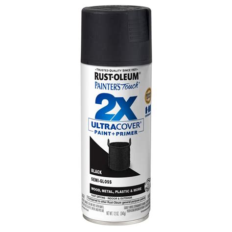 Rust-Oleum Specialty 11 oz. Black Vinyl Spray Paint-1909830 - The Home Depot