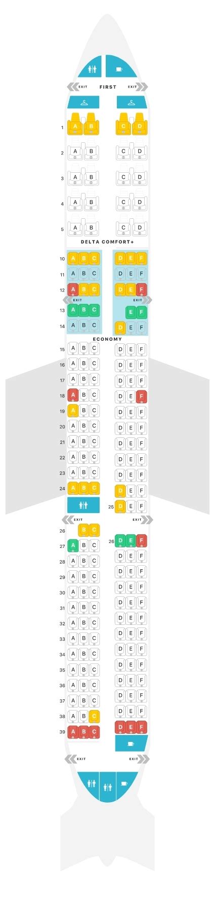 Delta A321 Seat Map — How to Choose the Best Seats Guide