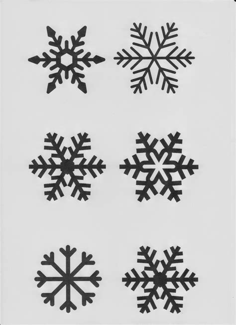 Creator's Joy: December 2010 – Snowflake Patterns To Trace | DocTemplates