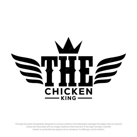 Premium Vector | Chicken wings logo food logo wings logo