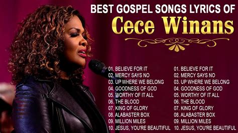 Cece Winans Greatest hits All Time with Lyrics 🎵 The Best Songs Of Cece Winans Top anointed ...