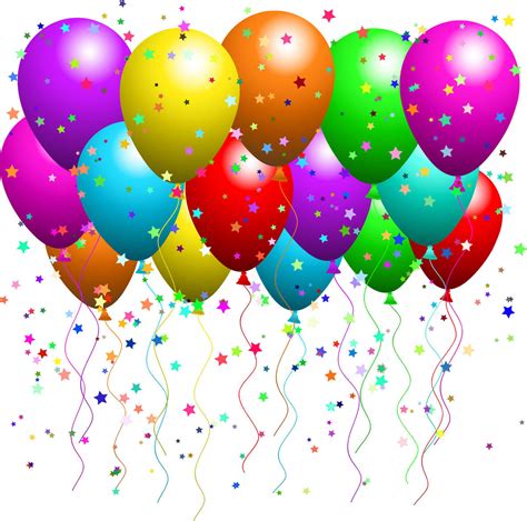 Birthday balloons free birthday clipart balloons muuf - Clipartix