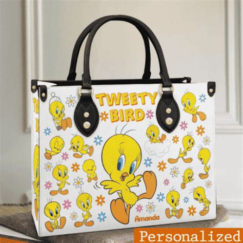 Tweety Bird Leather Bag TR - Lionteez