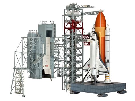 Revell Launch Tower & Space Shuttle Model Kit