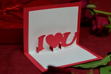 Top 10 Ideas for Valentine's Day Cards - Creative Pop Up Cards