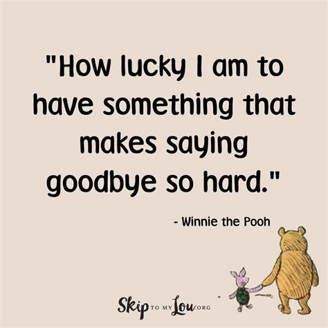 africano artería Artefacto winnie the pooh quotes about goodbye Descolorar Sabor Por favor mira